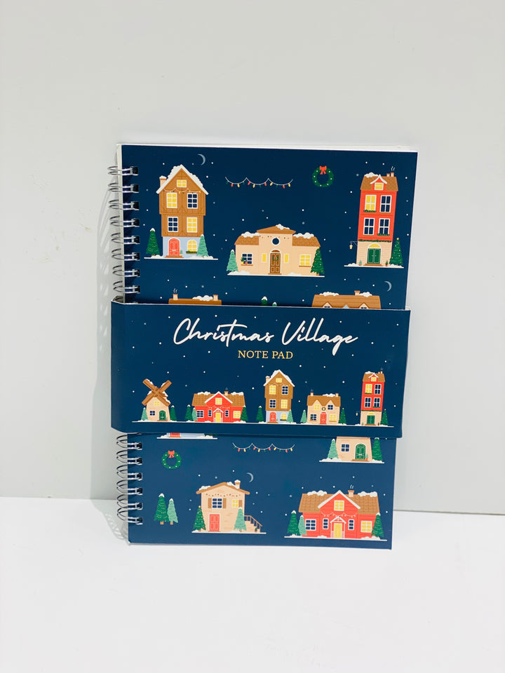 Christmas village notepad - Cool Britannia London