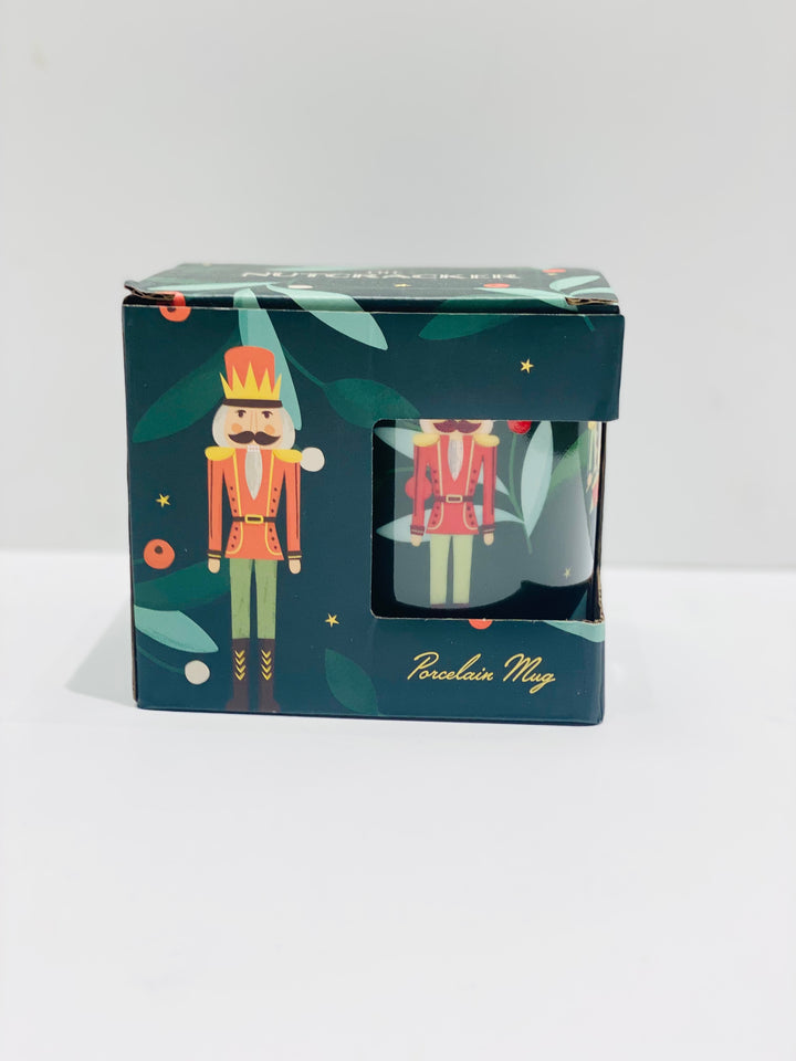 Nutcracker porcelain mug for christmas - Cool Britannia London