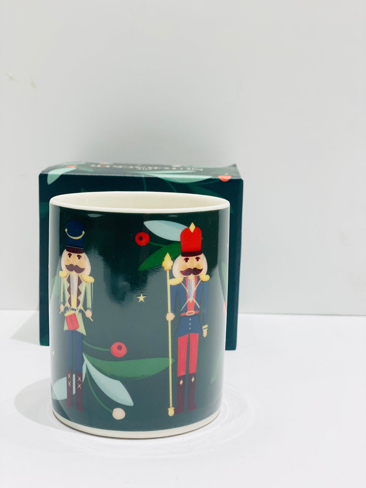 Nutcracker porcelain mug for christmas - Cool Britannia London