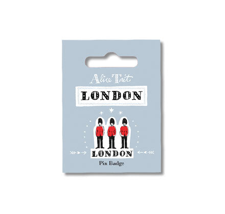 Alice Tait London Guard Pin Badge