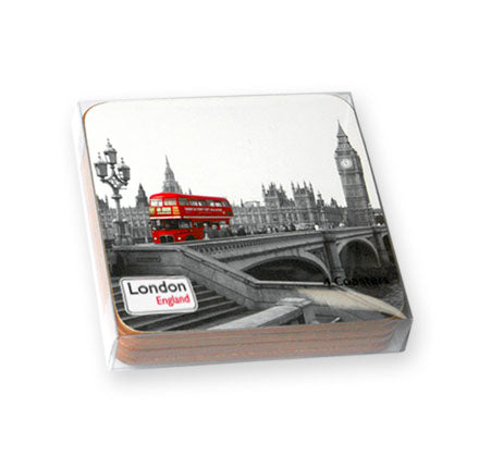 Bus Coasters | London Gifts – Cool Britannia London